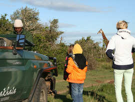 Amakhala Game Reserve Guests On Safari Morning