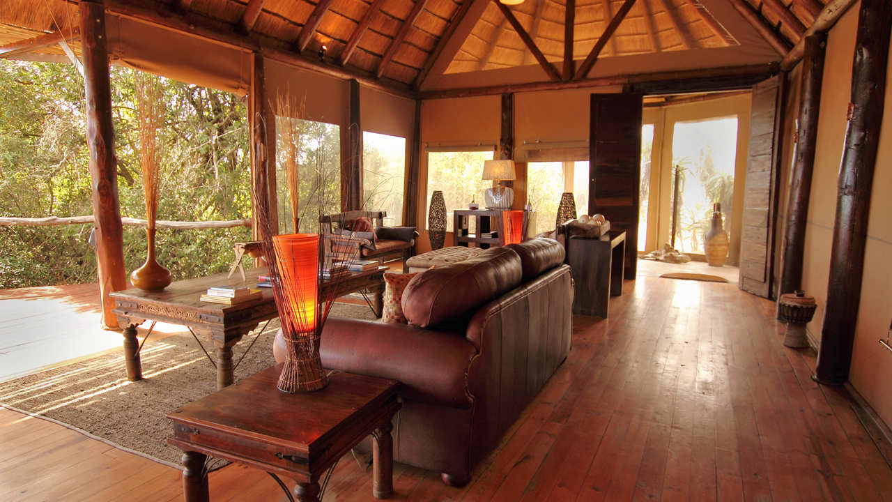 Amakhala Game Reserve Bush Lodge Deck Lounge