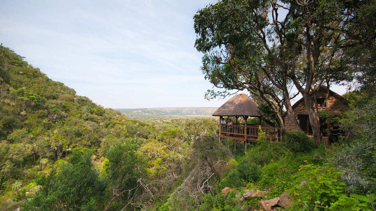 Amakhala Game Reserve Woodbury Lodge Deck View