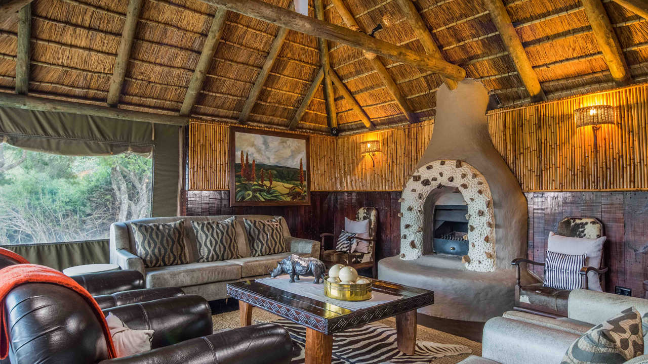 Amakhala Game Reserve Safari Lodge Lounge Area
