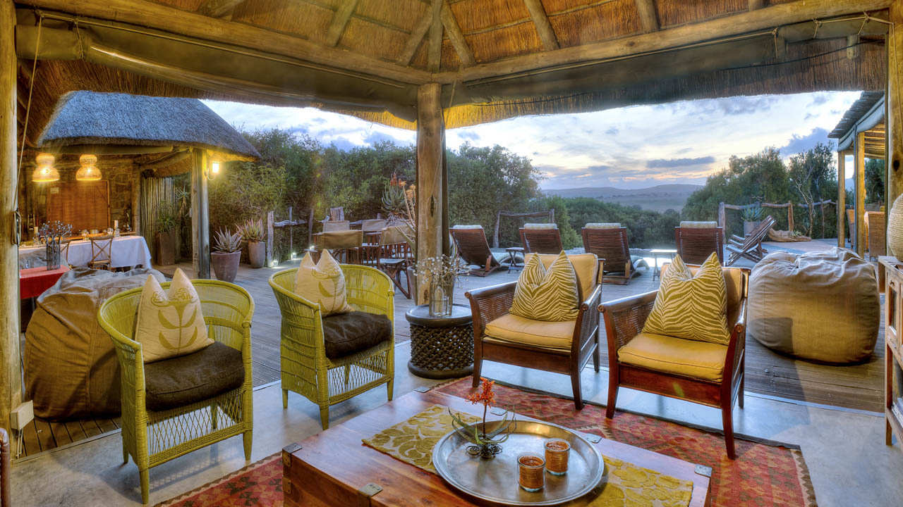 Amakhala Game Reserve Hills Nek Safari Camp Main Lounge
