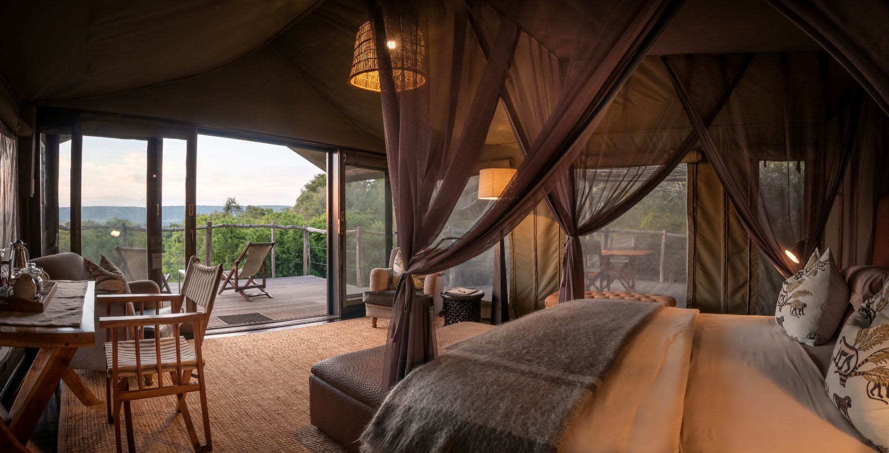 Amakhala Game Reserve Hillsnek Safari Camp Tent Interior