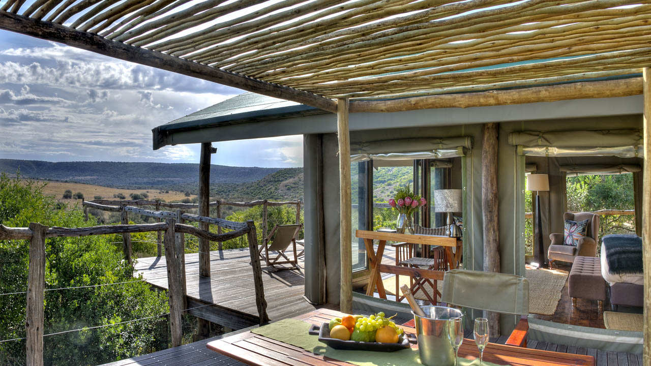 Amakhala Game Reserve Hills Nek Safari Camp View From Deck