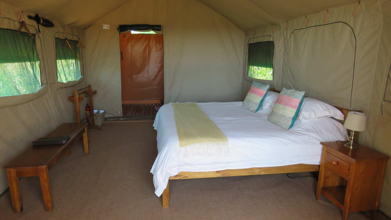 Amakhala Game Reserve Woodbury Tented Camp Bedroom