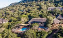 Amakhala Game Reserve Woodbury Lodge Distant Drone Shot Main Lodge