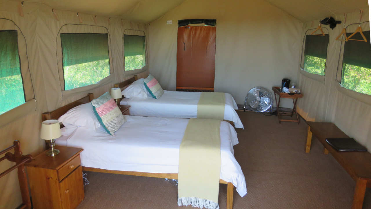 Amakhala Game Reserve Woodbury Tented Camp Twin Bedroom