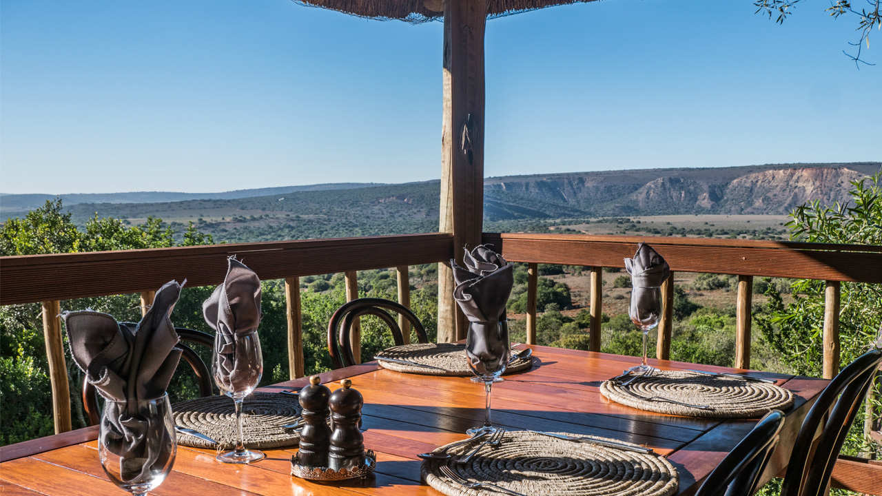 Amakhala Game Reserve Viewing Deck View